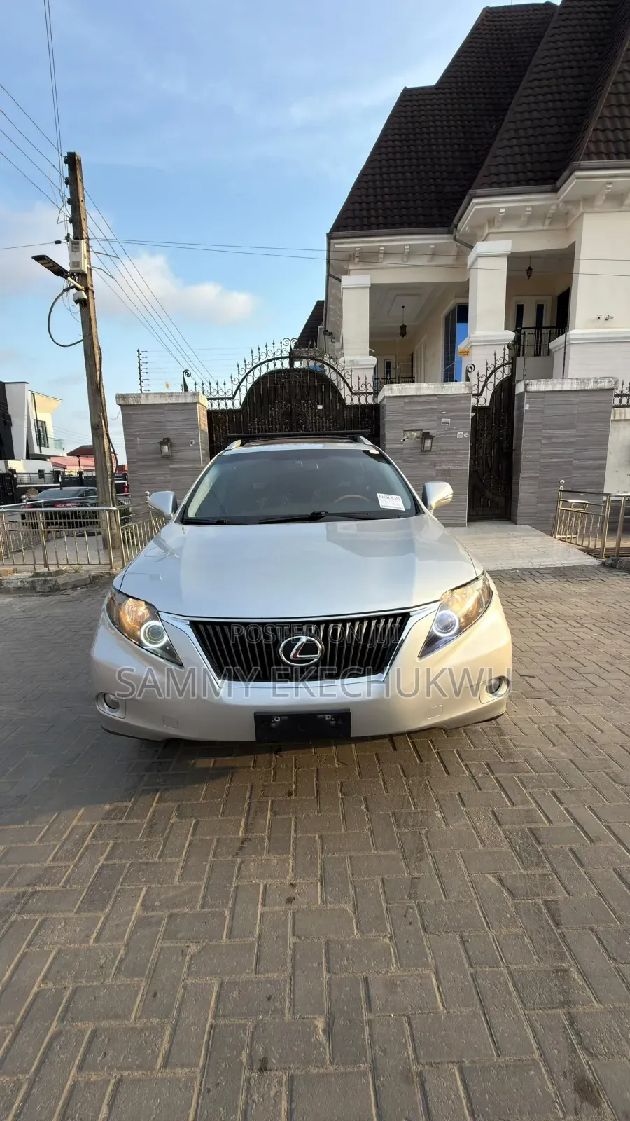 Lexus RX 350 AWD 2012 Silver