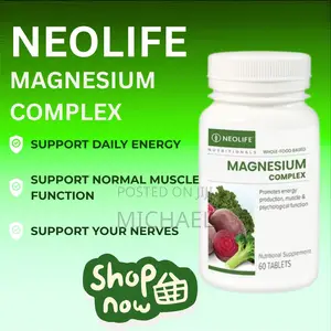 Magnesium Complex 60 Tablets for Energy Muscles Nerves Daily Wellness
