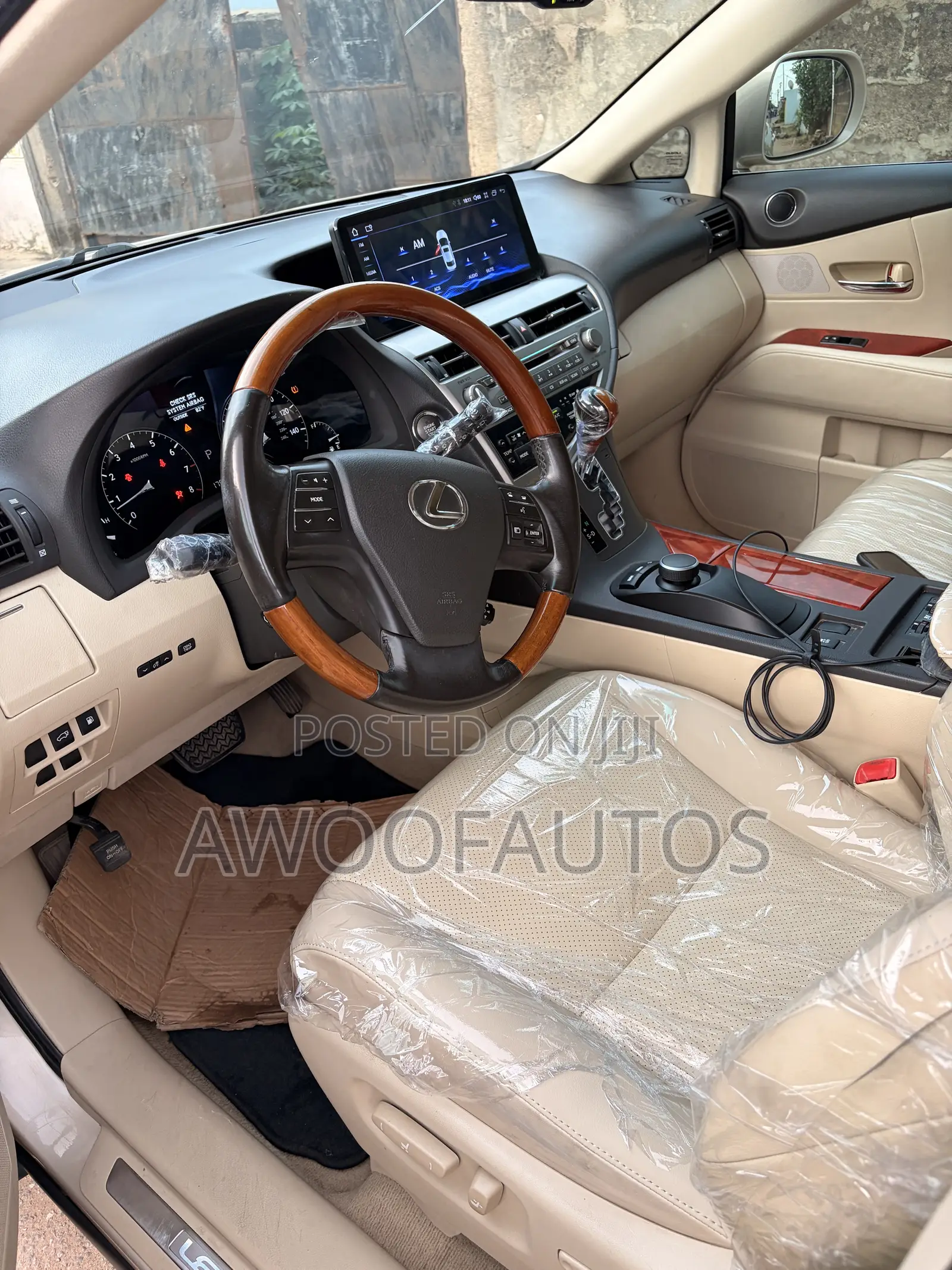Lexus RX 350 2010 Yellow