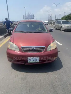 Toyota Corolla 2007 Maroon