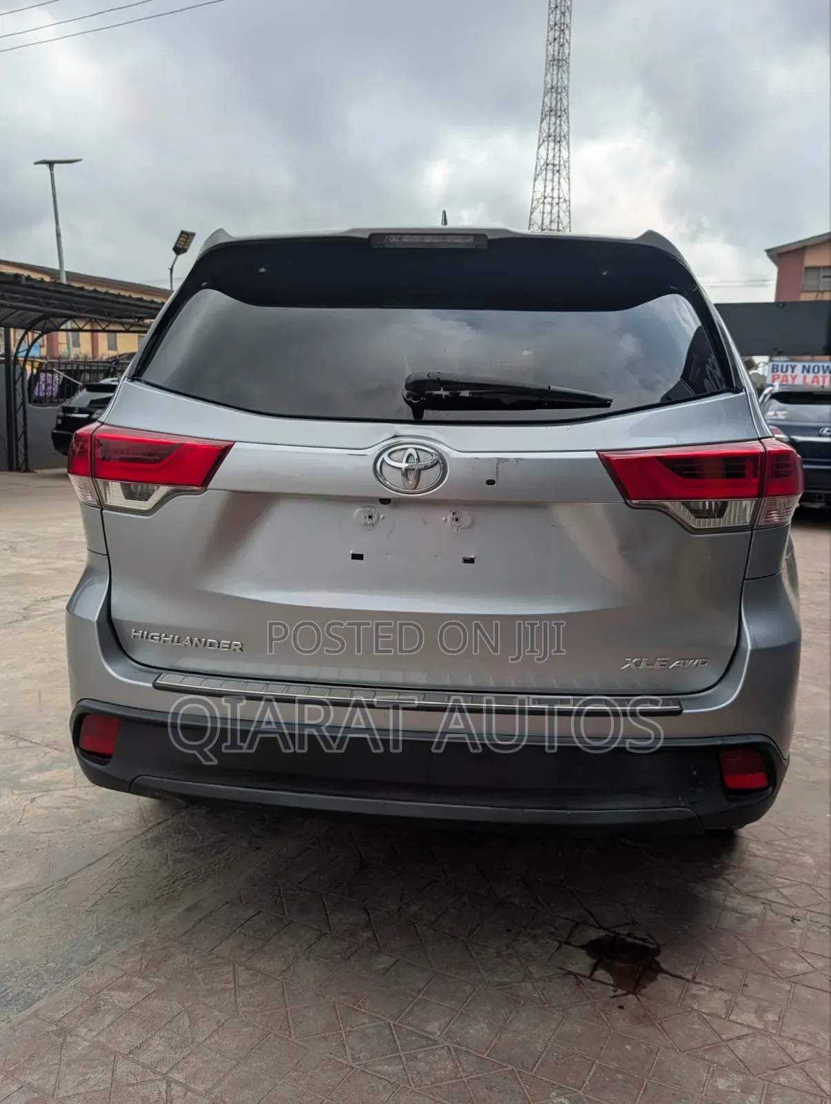 Toyota Highlander XLE 2019 Silver