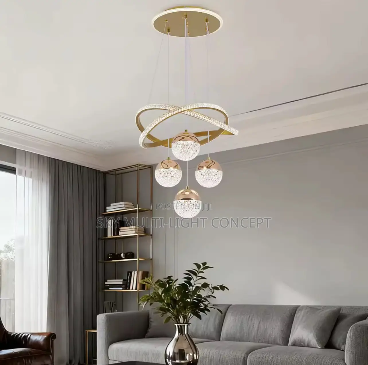 Modern 4in1 LED Chandelier