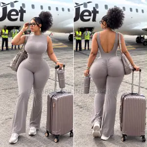 Jumpsuit With Scrunches at the Back