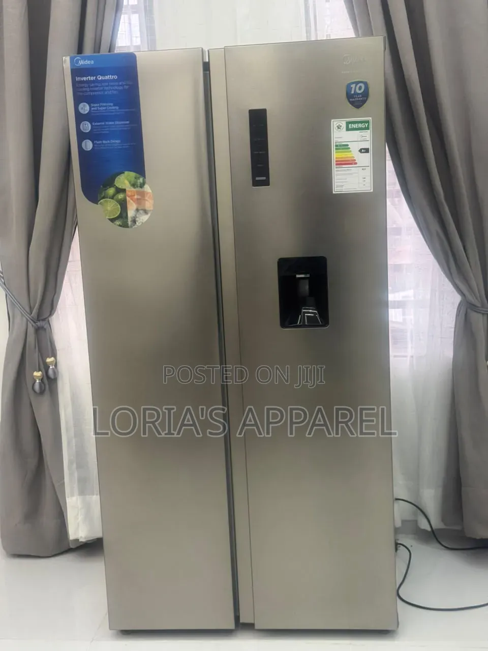 Midea Double Door Fridge