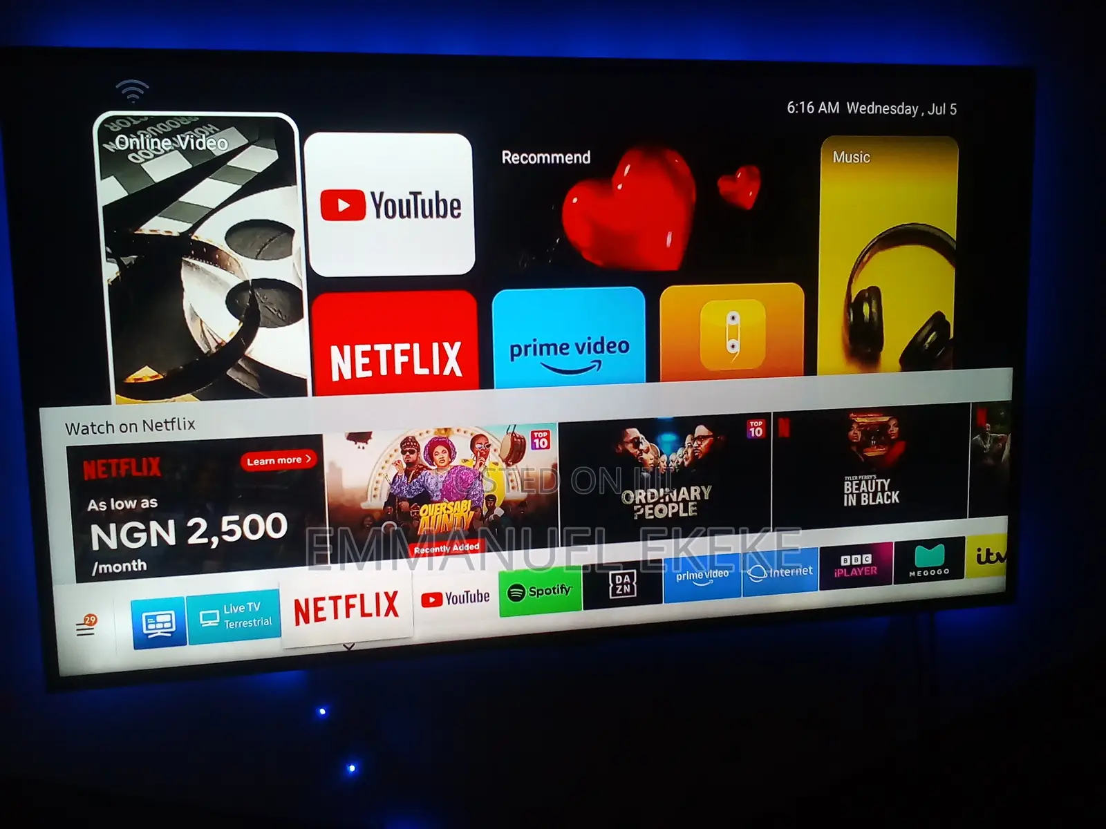 Samsung 43" 4K UHDTV