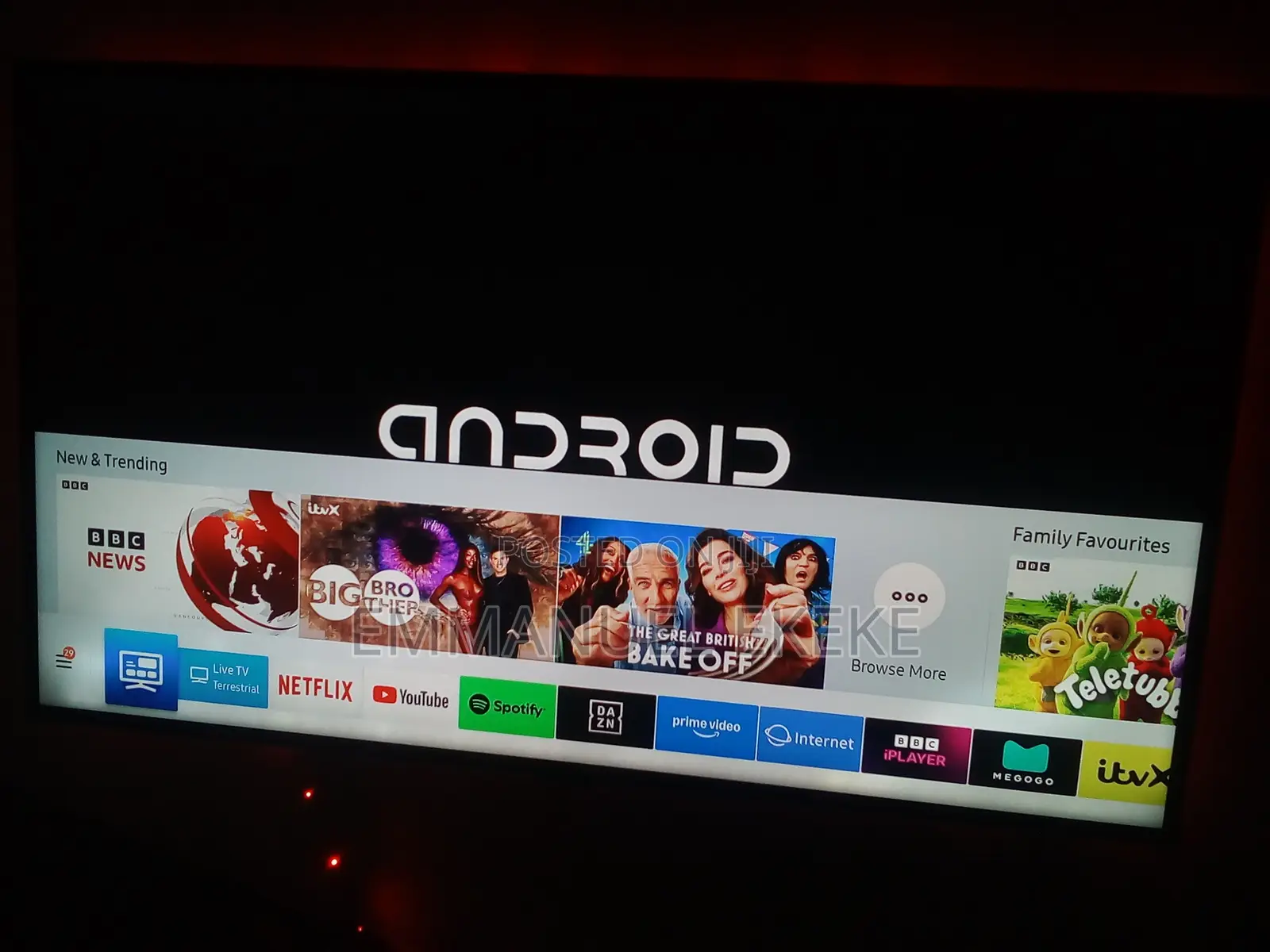 Samsung 43" 4K UHDTV