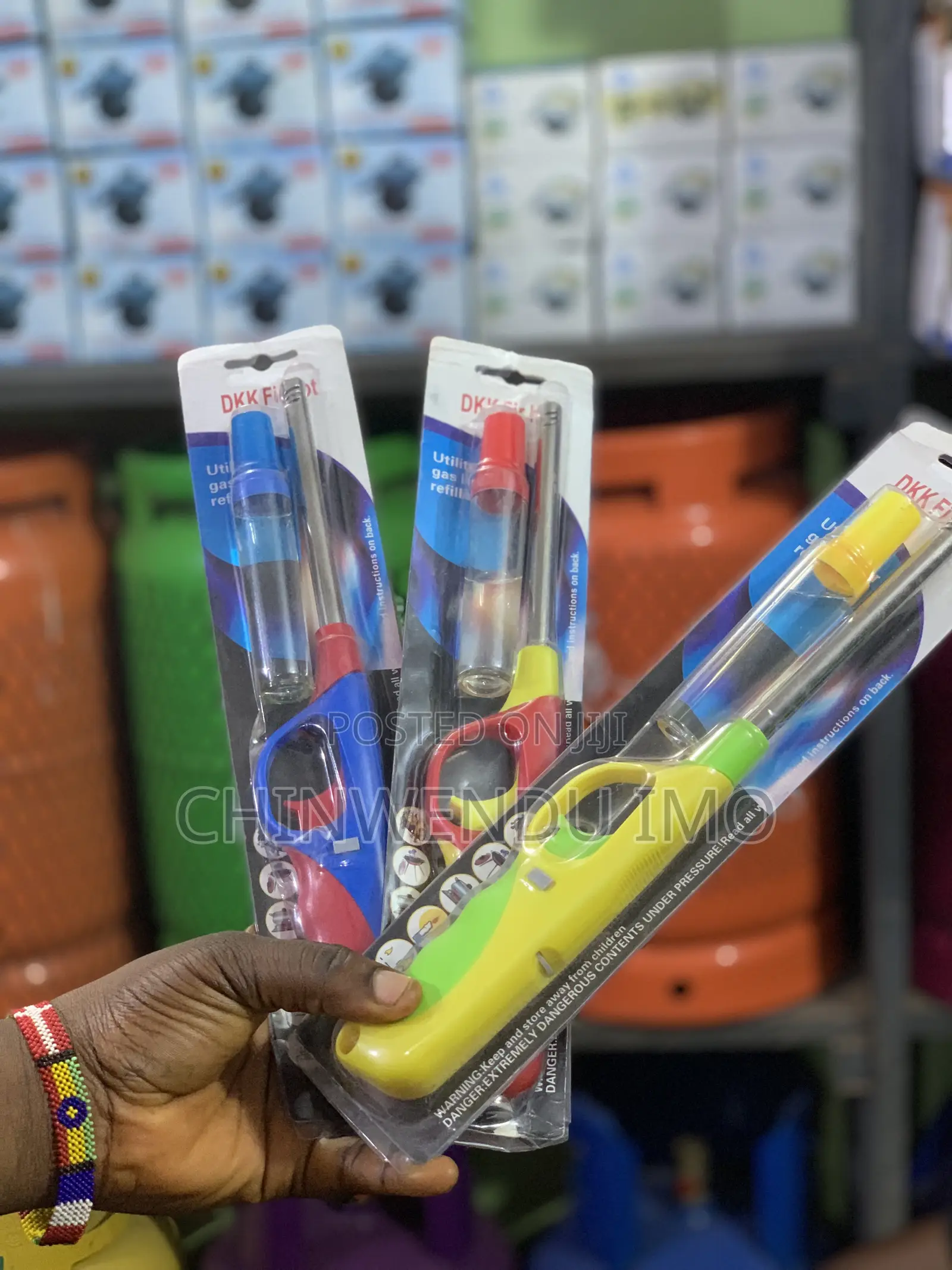 Refillable Gas Lighter for Kitchen & BBQ