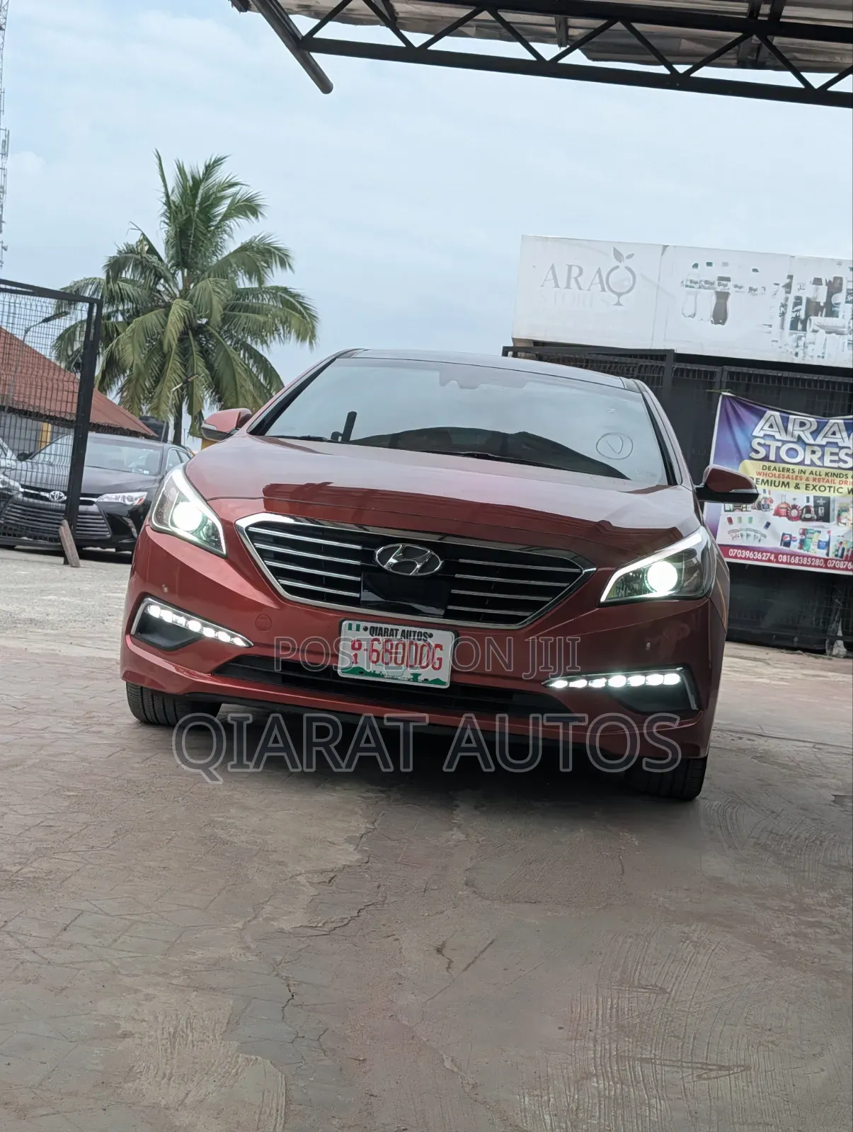Hyundai Sonata 2015 Orange