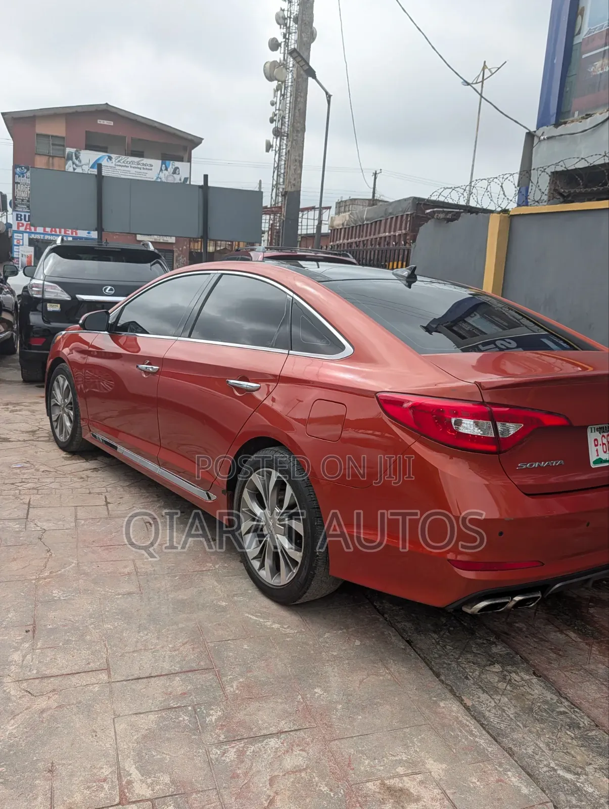 Hyundai Sonata 2015 Orange