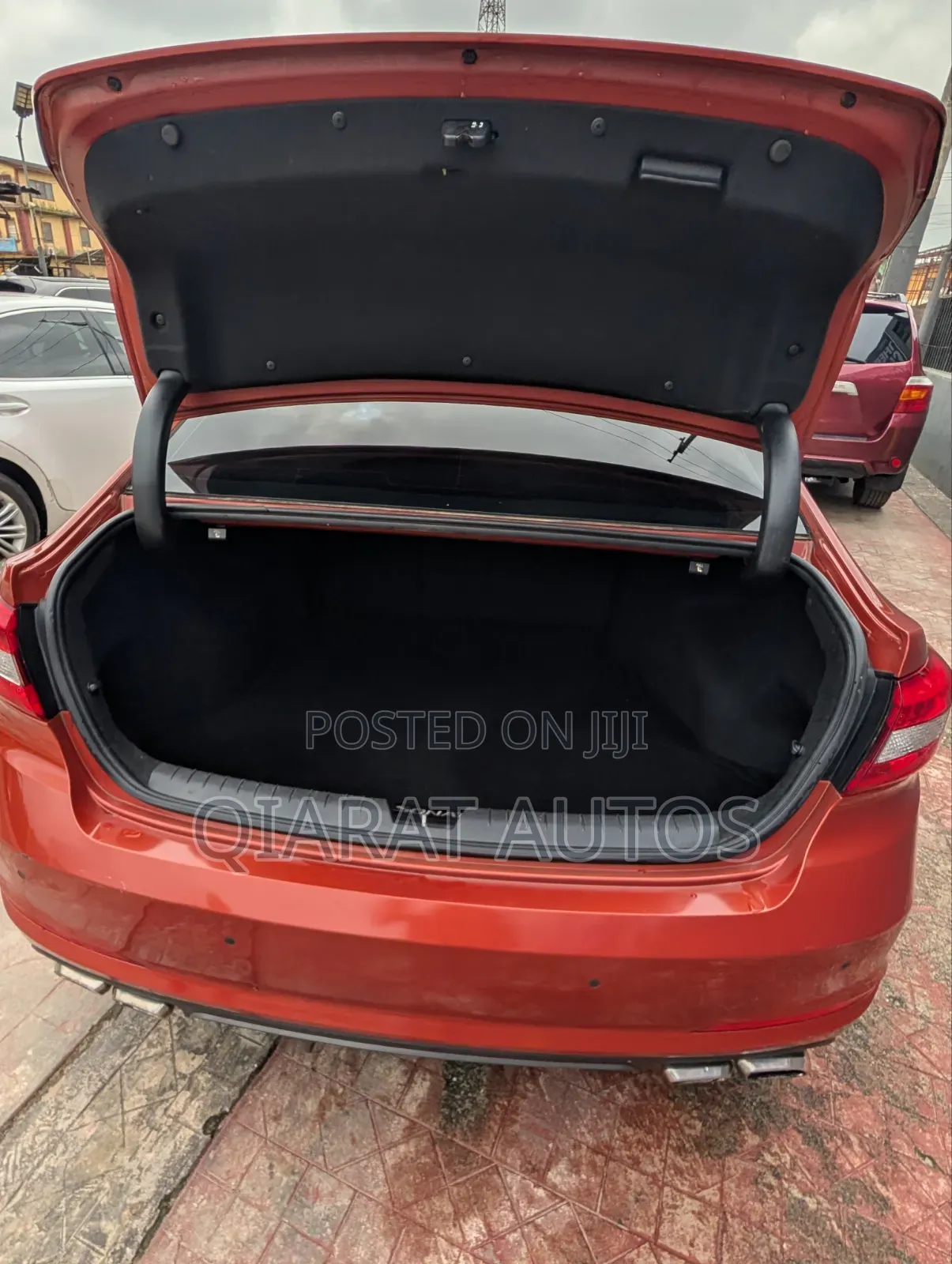 Hyundai Sonata 2015 Orange