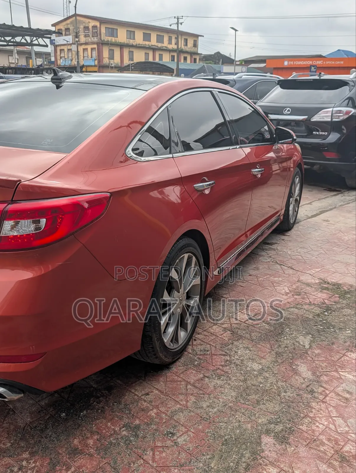 Hyundai Sonata 2015 Orange