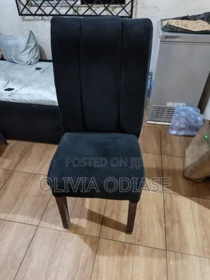 Black Velvet Chair