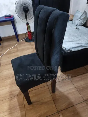 Black Velvet Chair