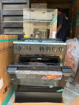 Hisense Gas Cooker 60by60 4B Auto Ignition, Oven Burner and Light