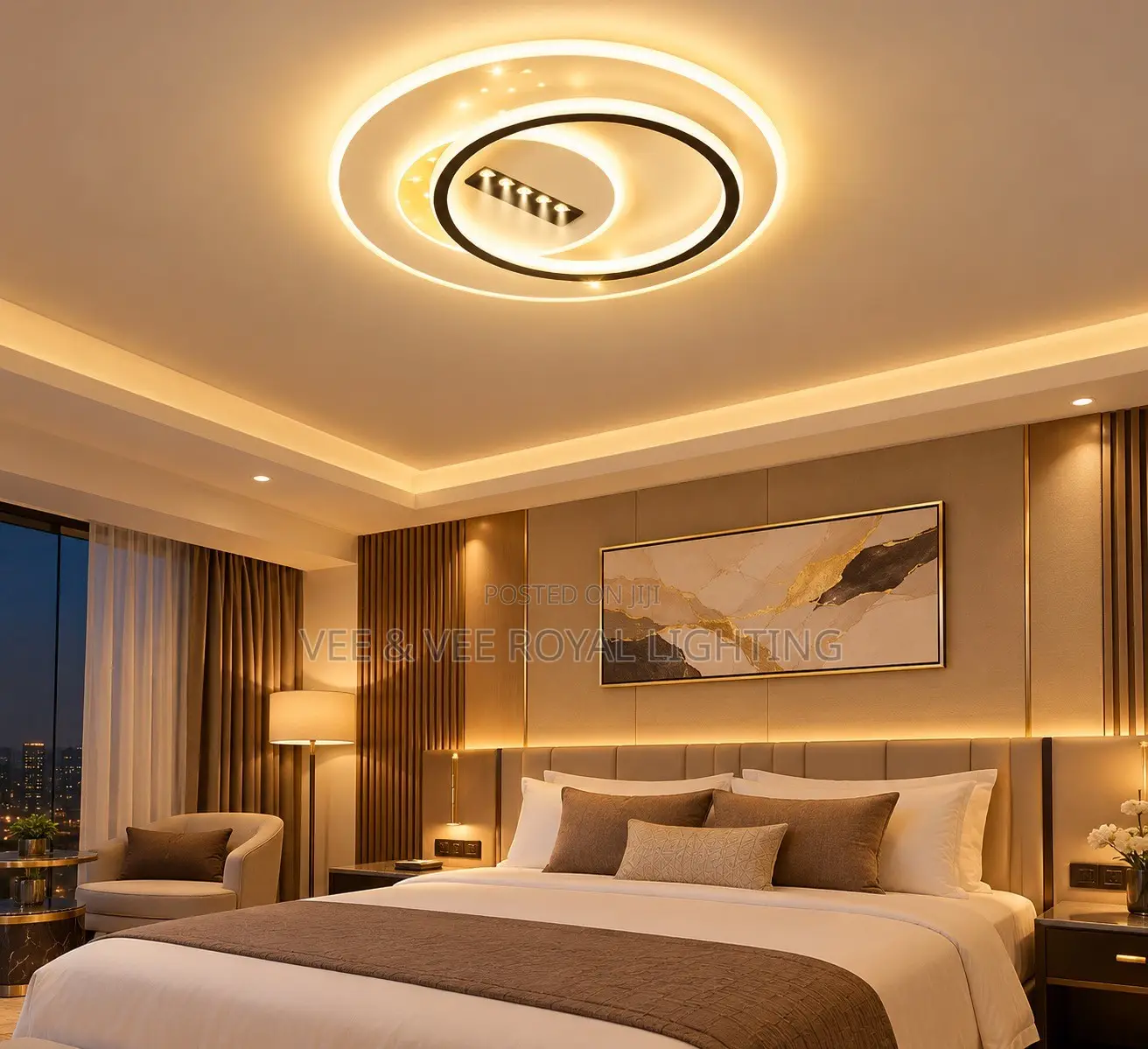 Luxury Starry Sky Ceiling Light – For Bedroom, Sitting Room, Hotels