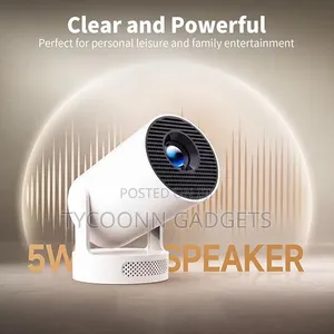Mini Power Bank Powered Projector With Bluetooth,WiFi 6, 4K Support