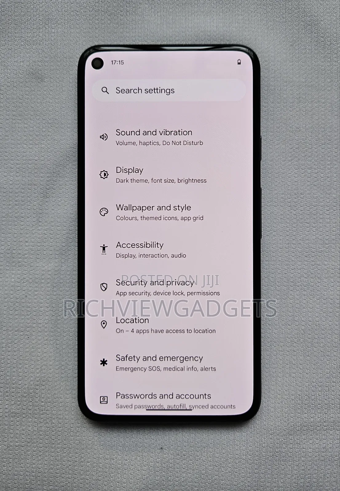 Google Pixel 5 128 GB Black