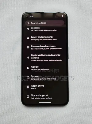 Google Pixel 5 128 GB Black