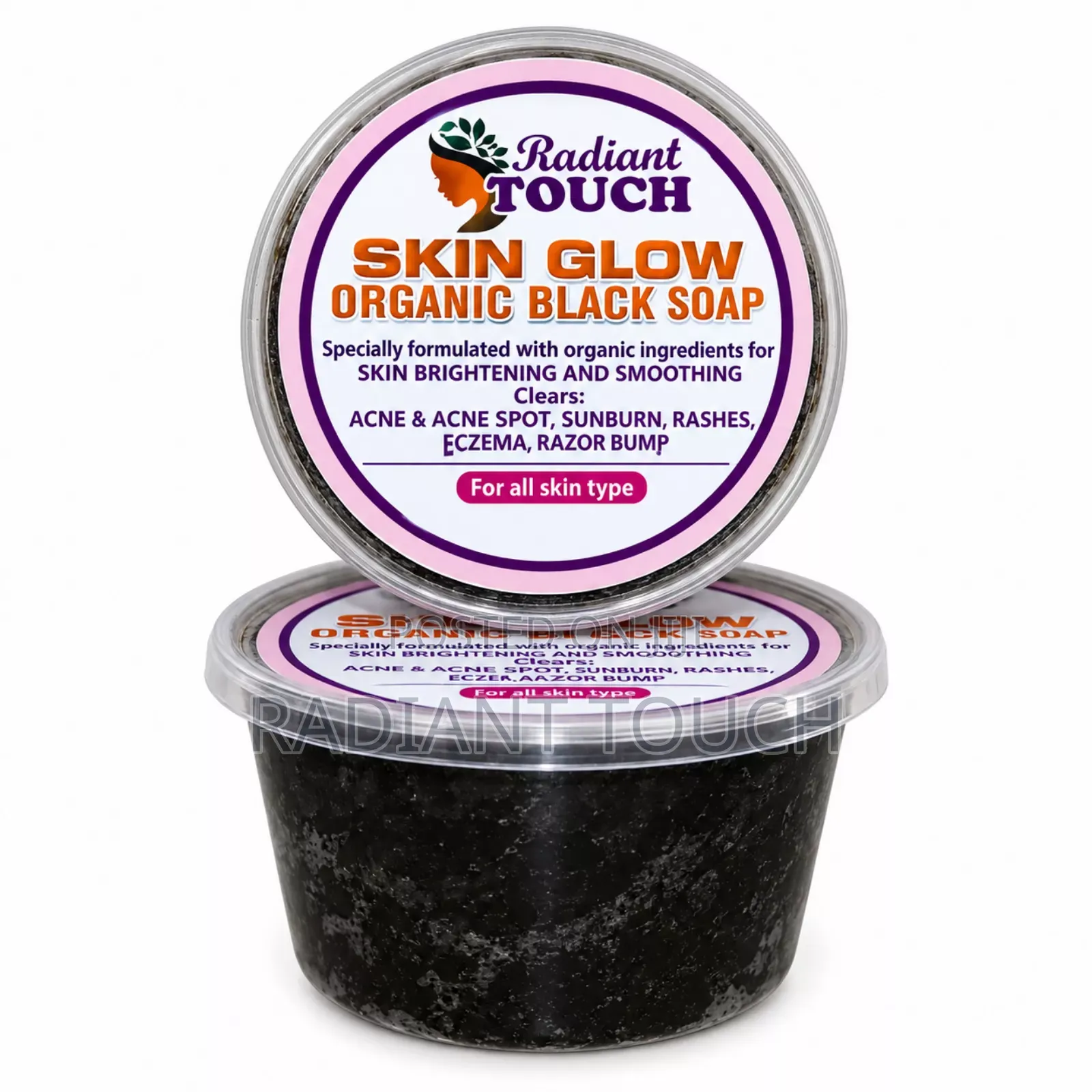 Skin Glow Organic Black Soap