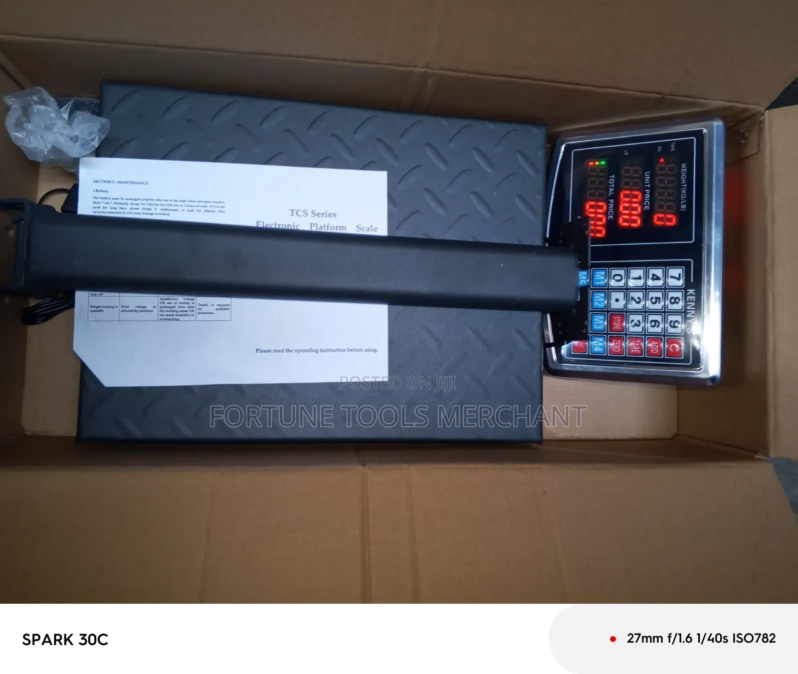 Kennis Digital Camry Scale 100kg