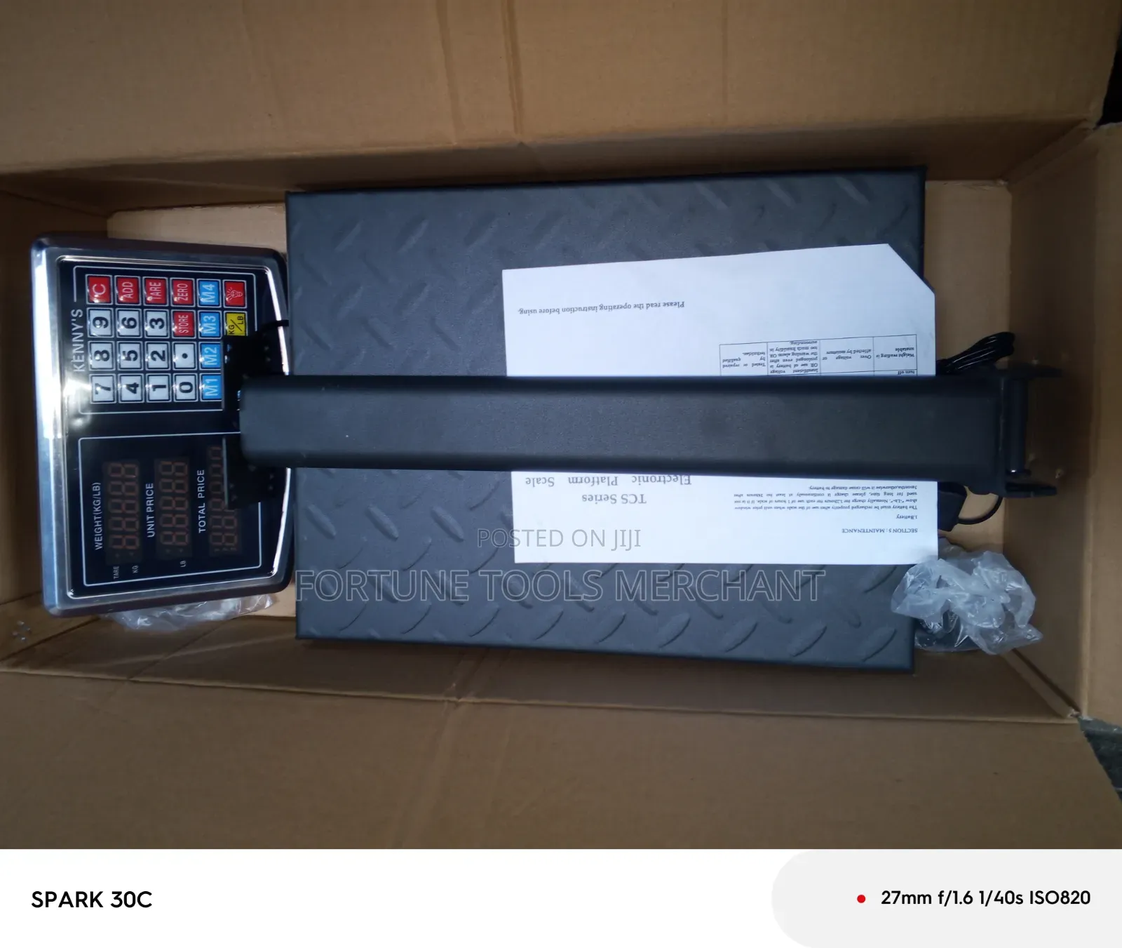 Kennis Digital Camry Scale 100kg