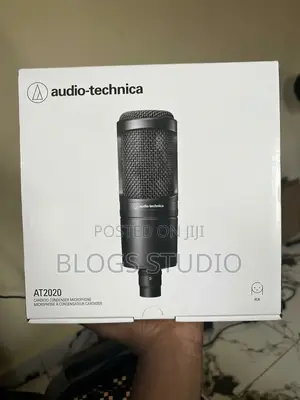 Audio Technica AT2020 Studio Condenser Microphone