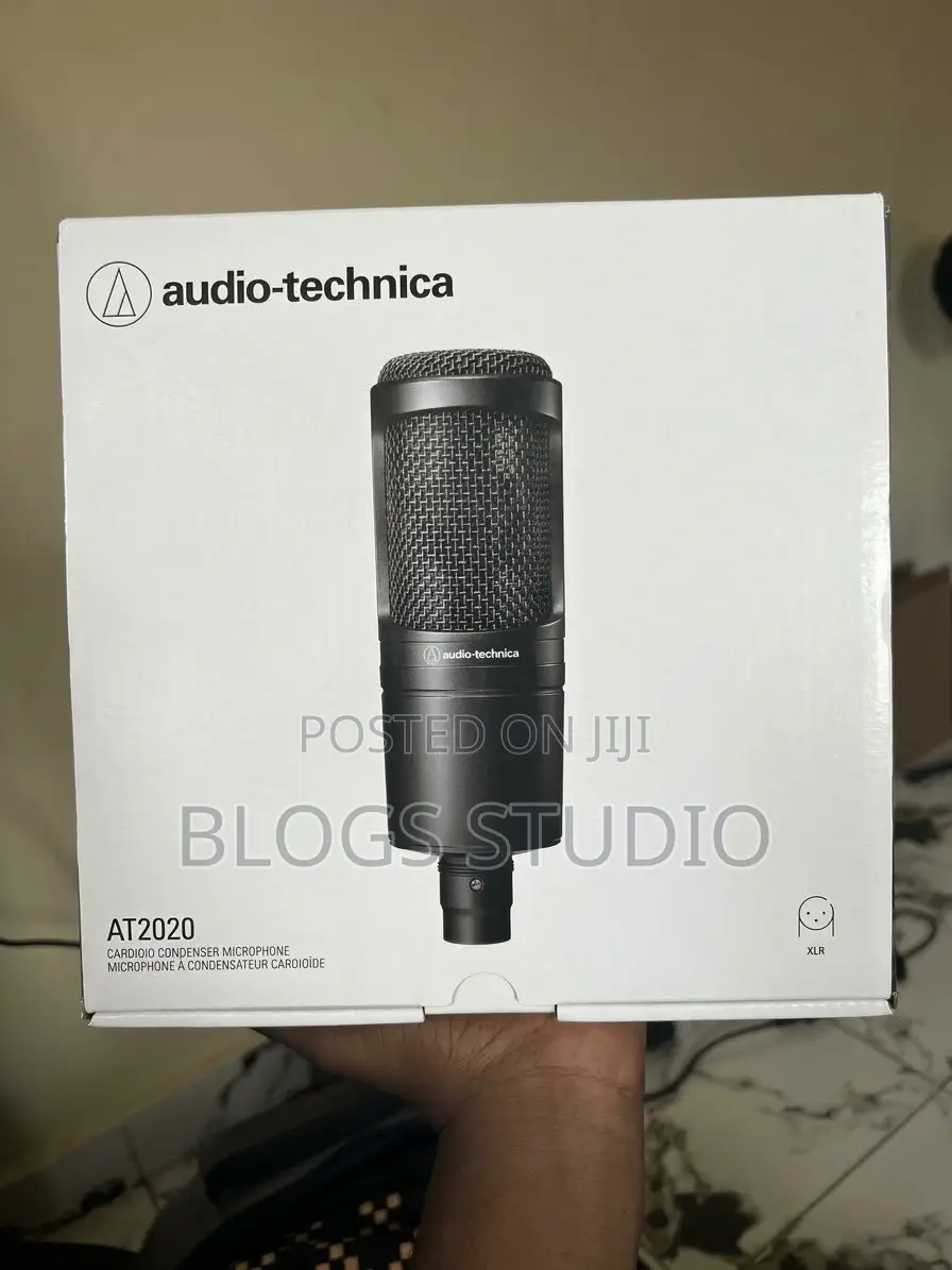 Audio Technica AT2020 Studio Condenser Microphone