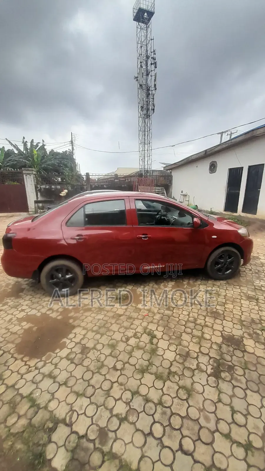 Toyota Yaris 2009 Red