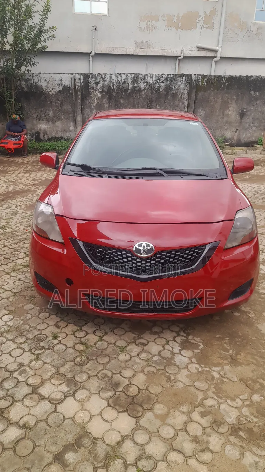 Toyota Yaris 2009 Red