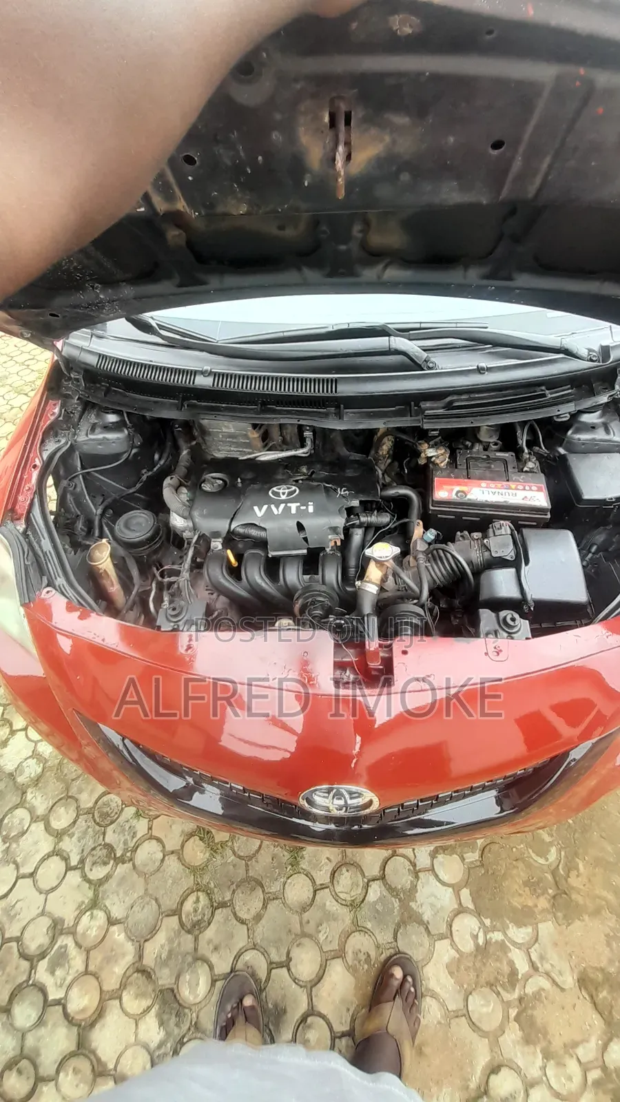 Toyota Yaris 2009 Red