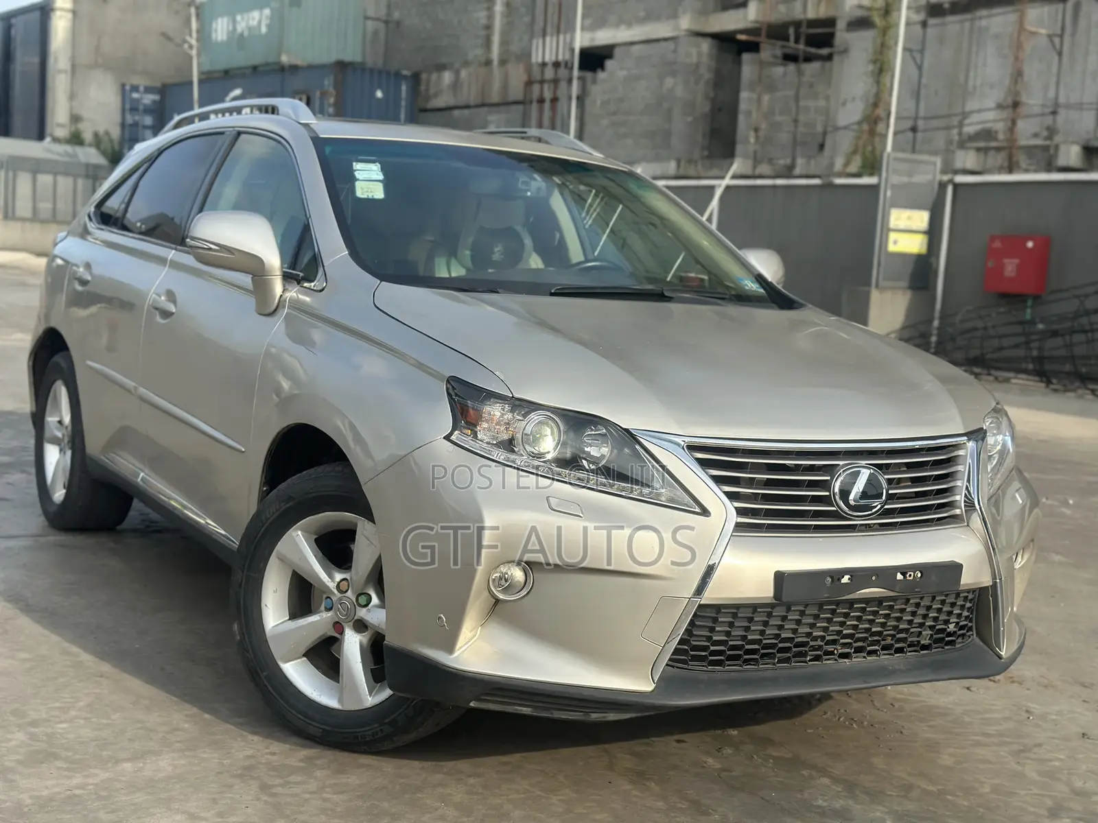 Lexus RX 350 2011 Gold