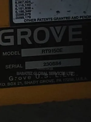 150tons Grove Crane