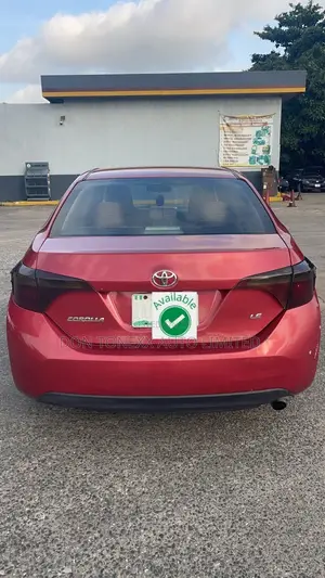 Toyota Corolla LE Premium 4dr Sedan (1.8L 4cyl CVT) 2014 Red