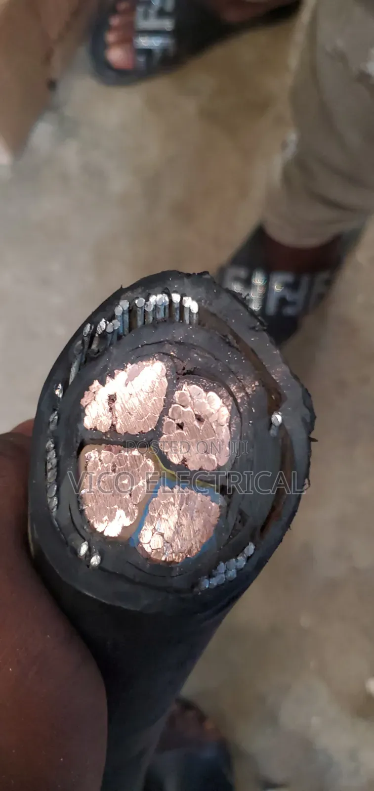 150mmx4 Electric Cable Copper