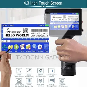 Handheld Printer, 2025 Upgrade With 72ML Quick-Drying Ink Cartridge
