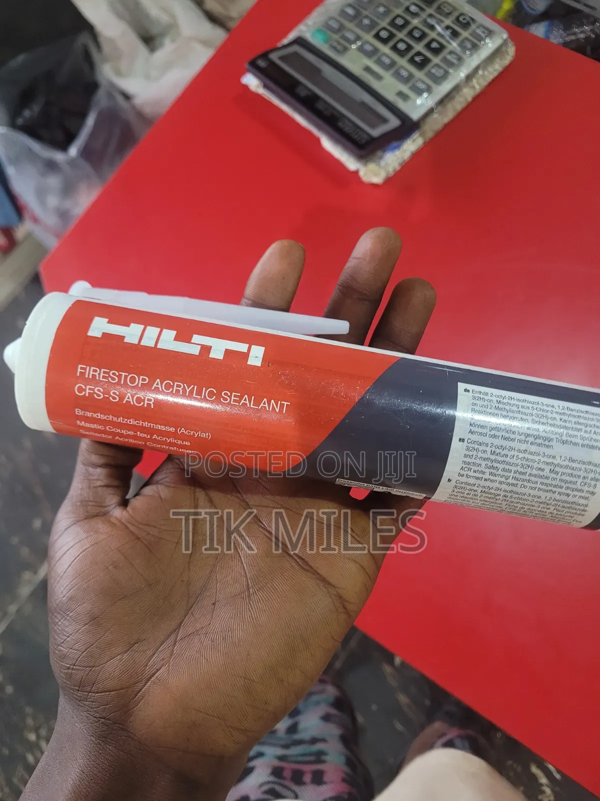 Hilti Firestop Acrylic Sealant CFS-S
Acr
