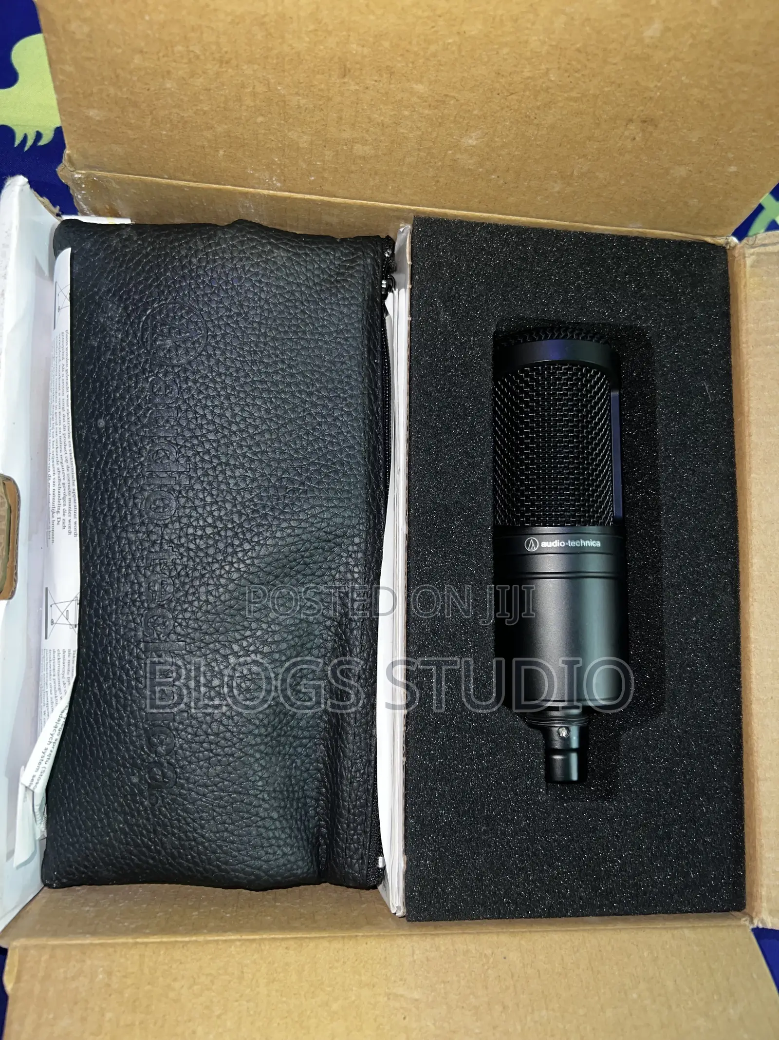 Audio Technica AT2020 Studio Condenser Microphone