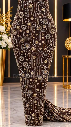 Splash Beaded Lace