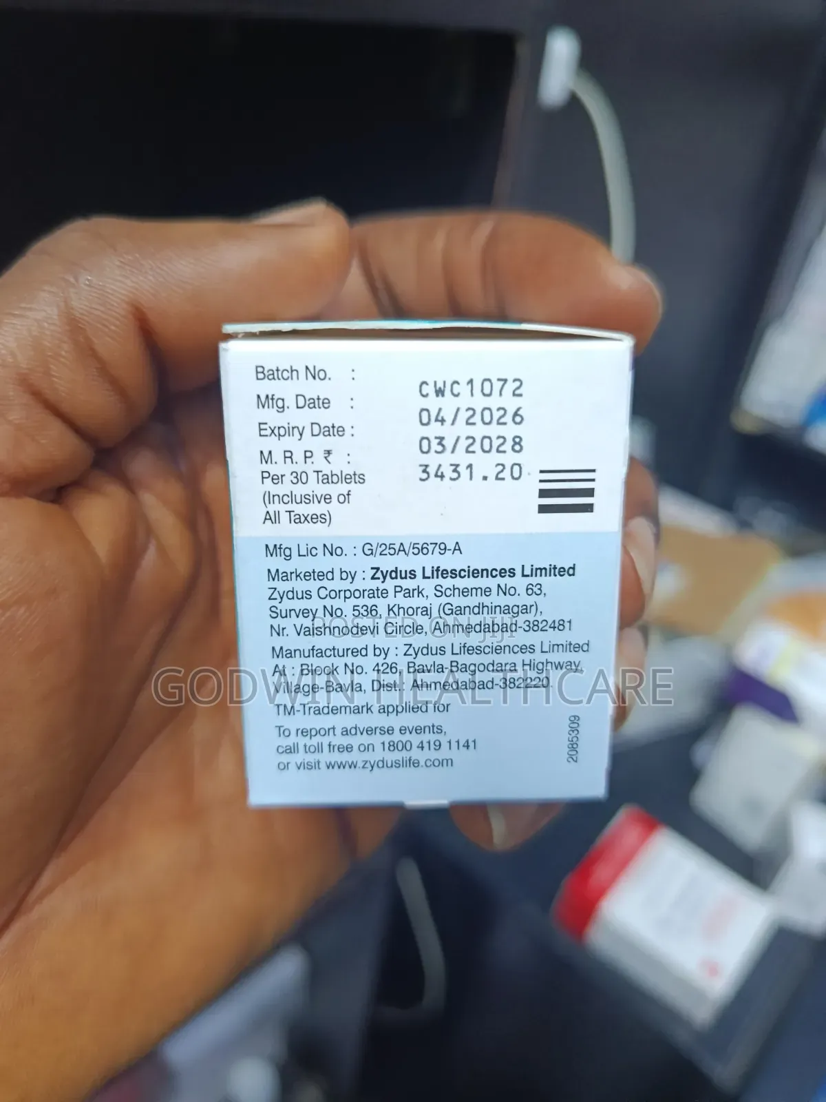 Zyceva Erlotinib 150mg