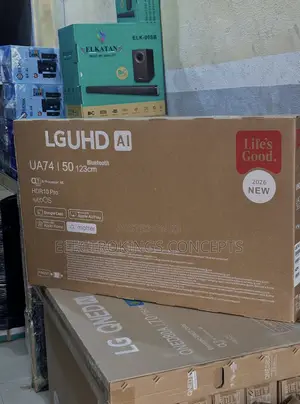 Brand New LG 50inch Smart Frameless Television With Bluetooth