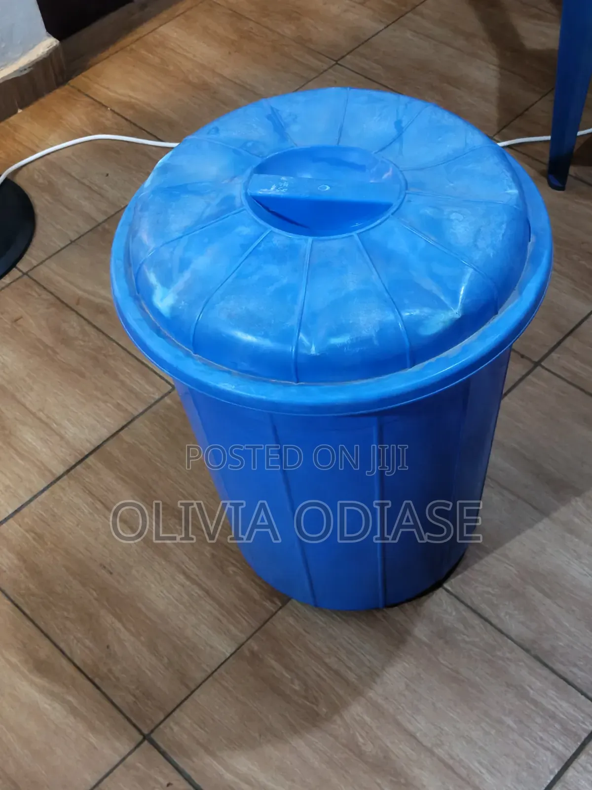 Blue Drum With Lid