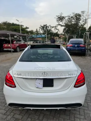 Mercedes-Benz C400 4Matic AWD Sedan (3.0L V6 7A) 2015 White
