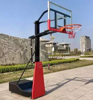 Unique Portable Adjustable Basketball Hoop Stand With Backboard