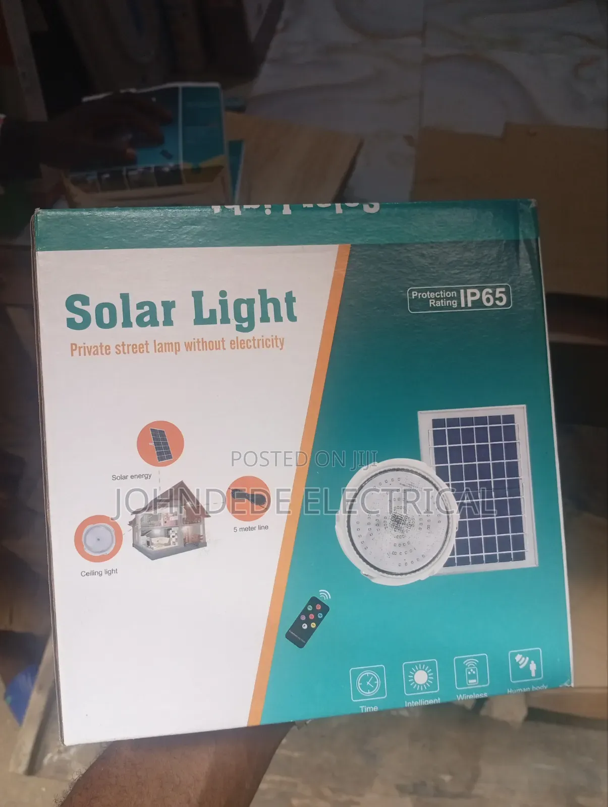 Solar Light With Remote Control