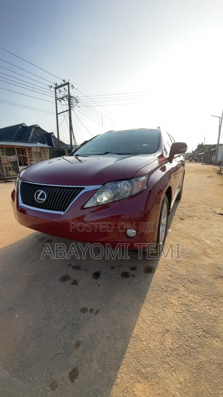 Lexus RX 2010 Red