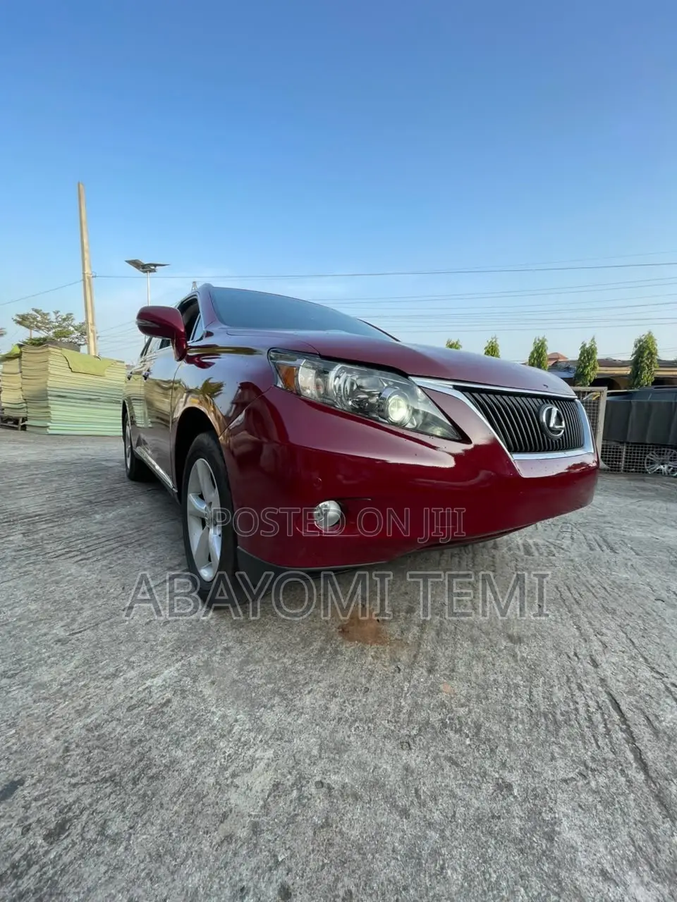 Lexus RX 2010 Red