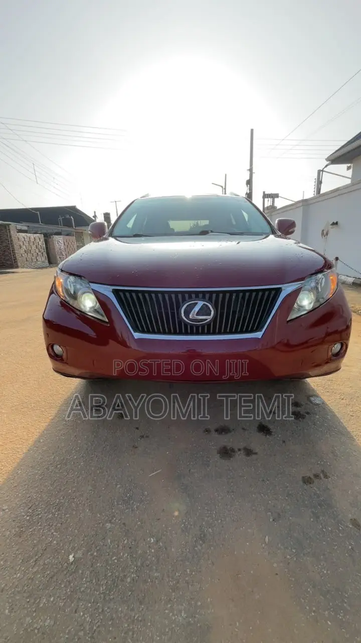 Lexus RX 2010 Red