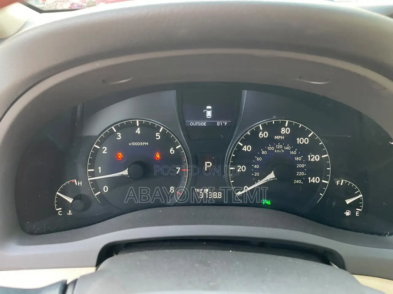 Lexus RX 2010 Red