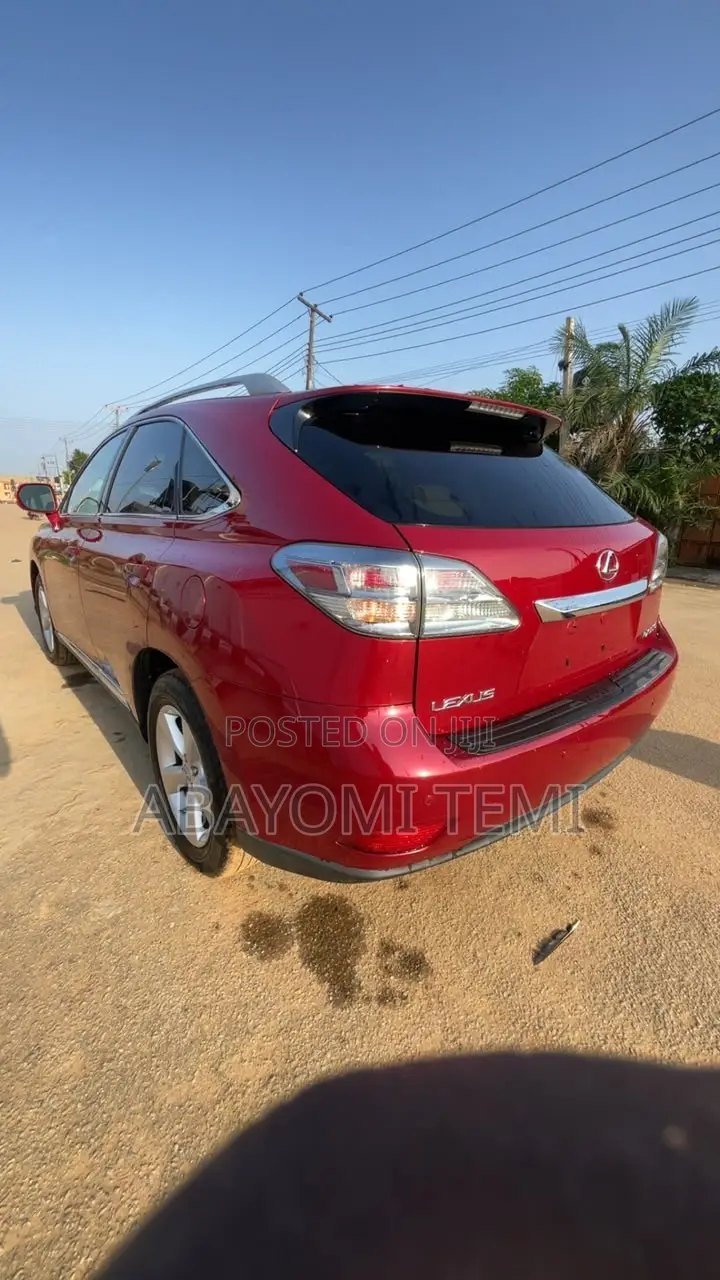 Lexus RX 2010 Red