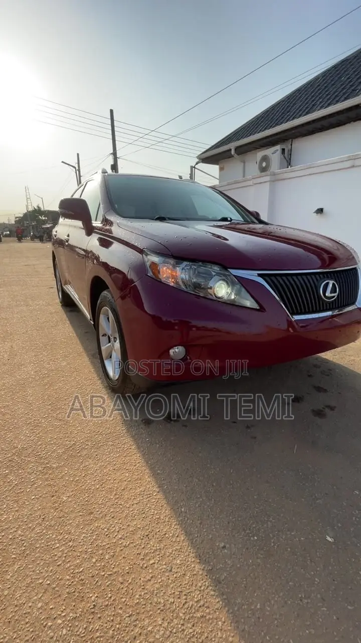 Lexus RX 2010 Red